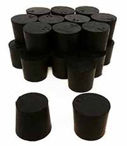 Stopper Rubber Black #5 Solid