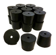 Stopper Rubber Black #6-1 Hole