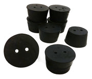 Stopper Rubber Black #9-2 Hole