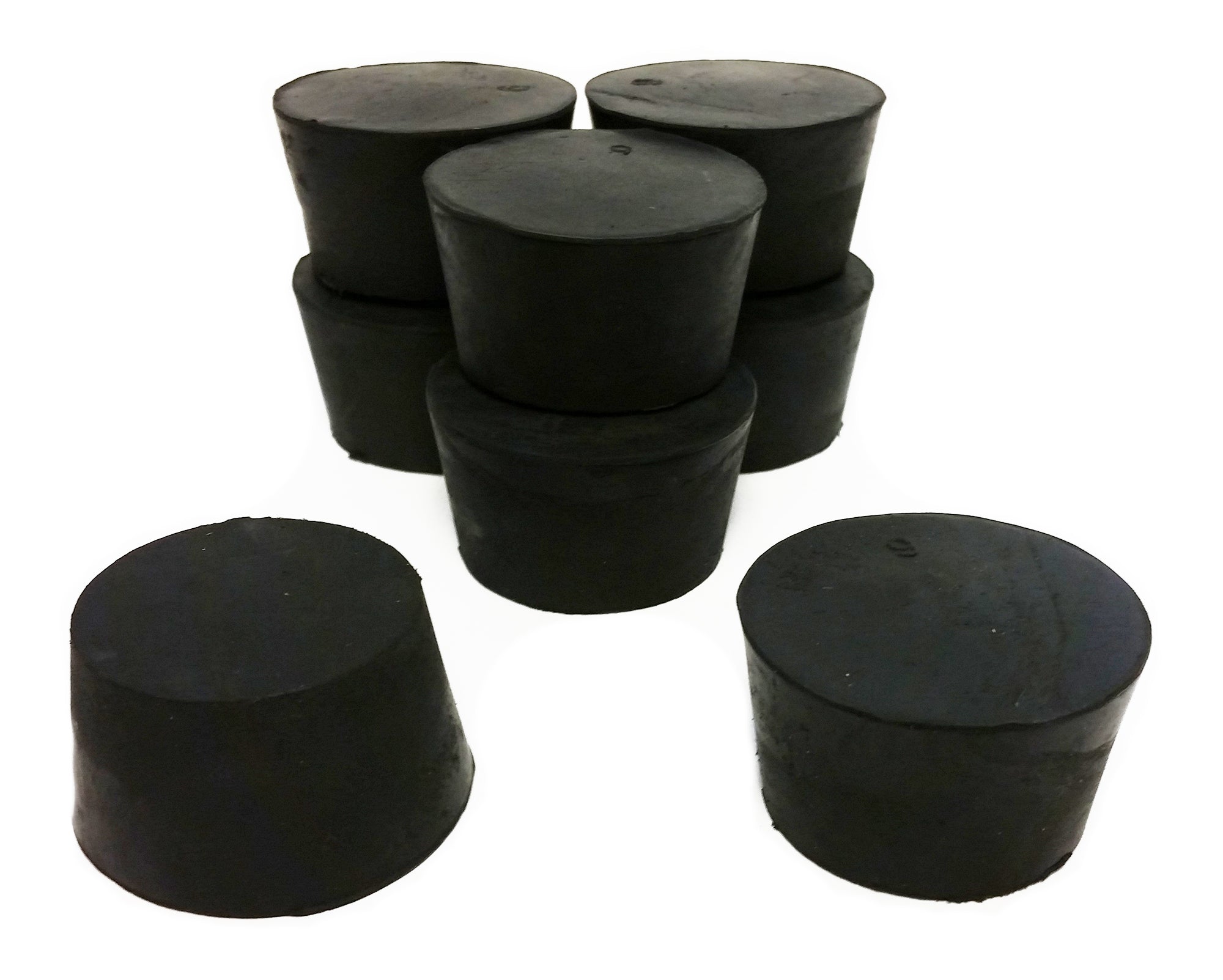 Stopper Rubber Black #9 Solid