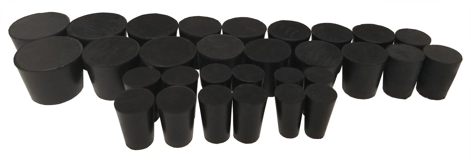 Stopper Rubber Solid Assorted