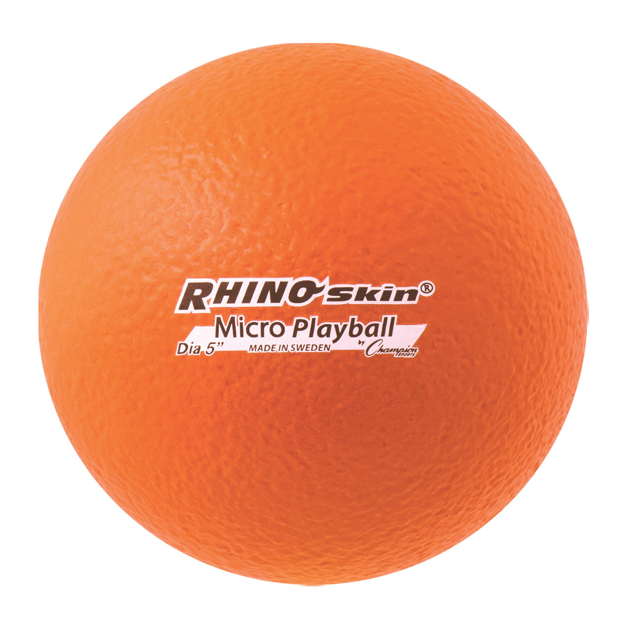 5" Rhino Skin Micro Playball Orange