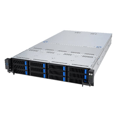 ASUS RS521A-E12-RS12U-20TW1G Server Barebone, AMD EPYC™ 9005 Single-processor 2U Server That Supports up to 24 DIMM, 12 NVMe, Five PCIe® 5.0 Slots,