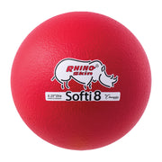 8.25" Rhino Skin Low Bounce Softi Foam Ball Red