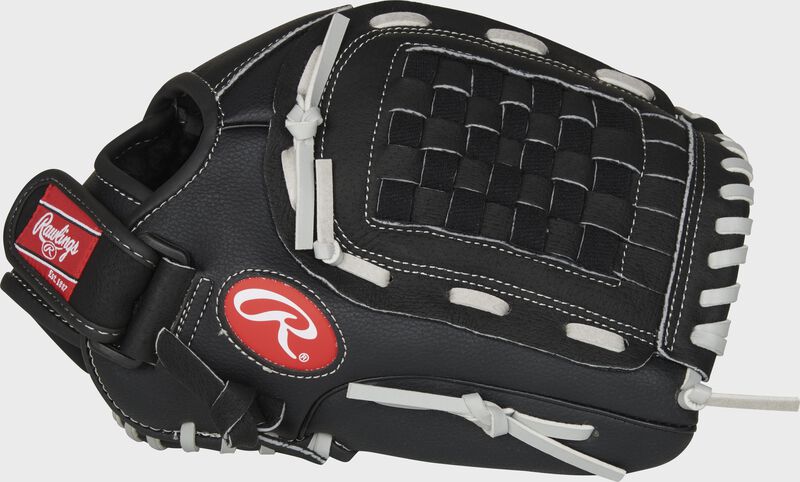 Rawlings Rsb Softball Series 12-Inch Softball Glove - Left Hand Thrower - Gray/Black