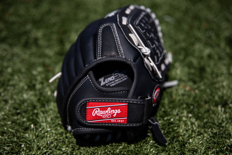 Rawlings Rsb Softball Series 12-Inch Softball Glove - Left Hand Thrower - Gray/Black