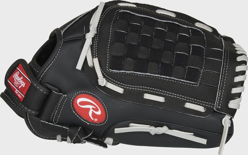 Rawlings Rsb Softball Series 13-Inch Softball Glove - Left Hand Thrower - Gray/Black