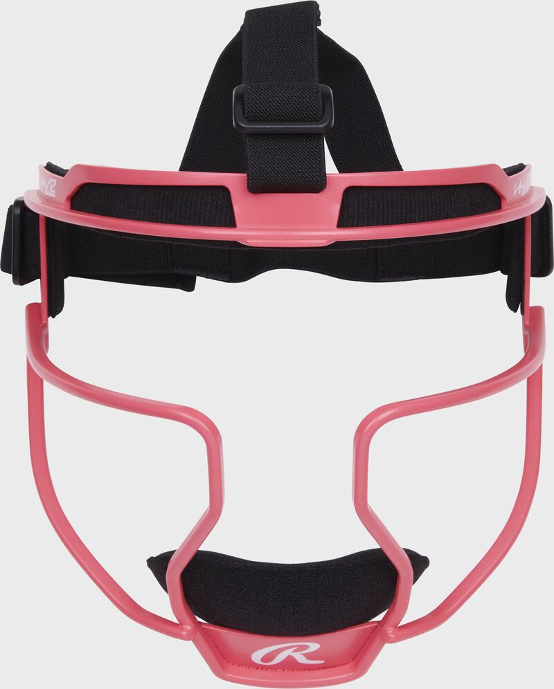 Rawlings Hi-Viz Youth Softball Fielders Mask - Pink