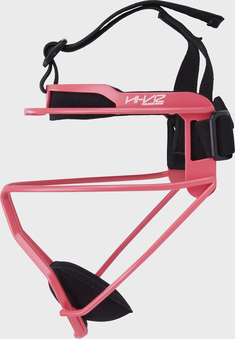 Rawlings Hi-Viz Youth Softball Fielders Mask - Pink