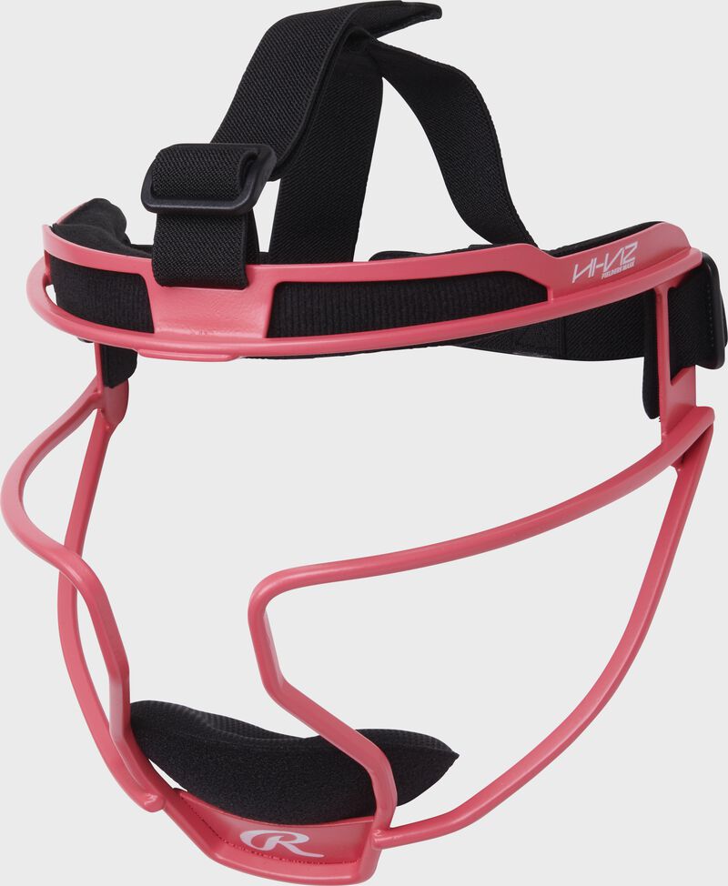 Rawlings Hi-Viz Youth Softball Fielders Mask - Pink