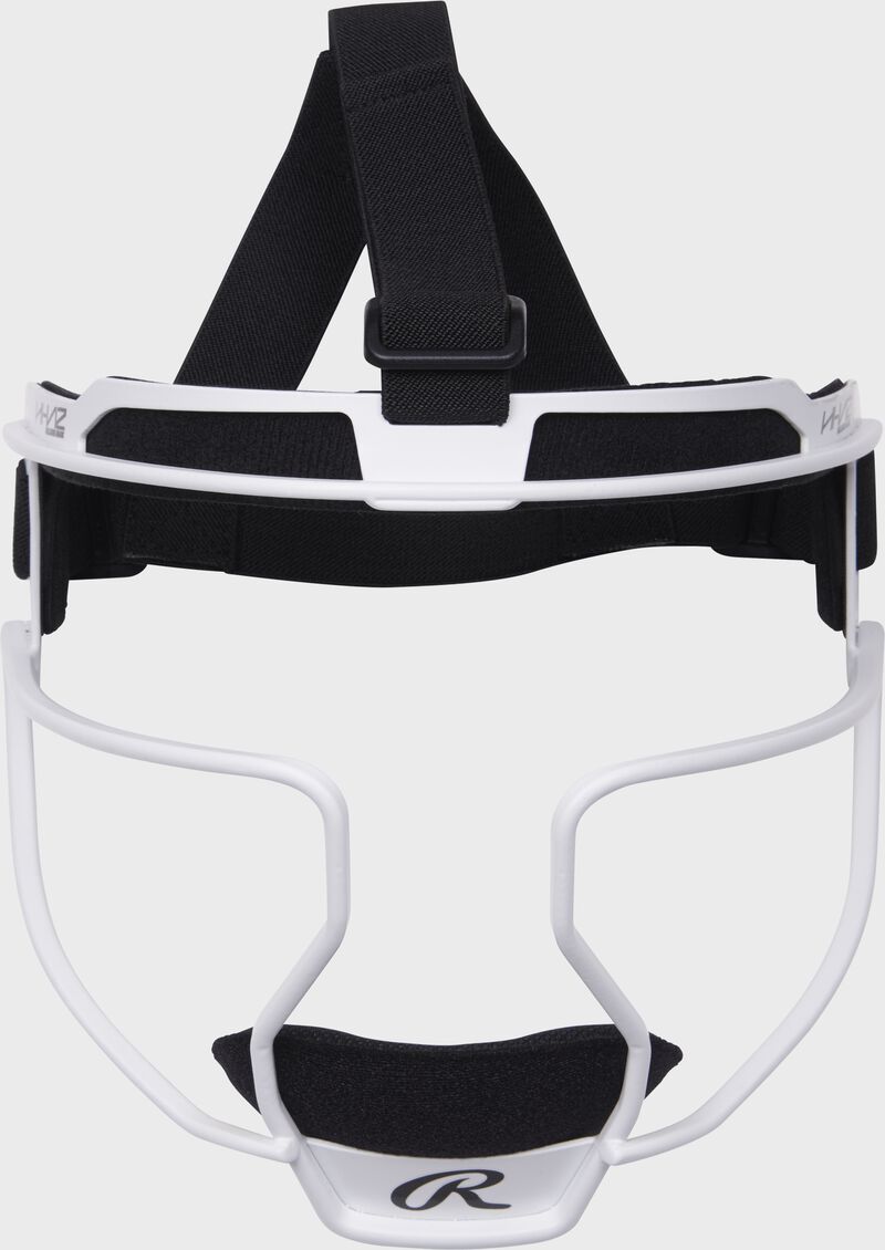 Rawlings Hi-Viz Youth Softball Fielders Mask - White