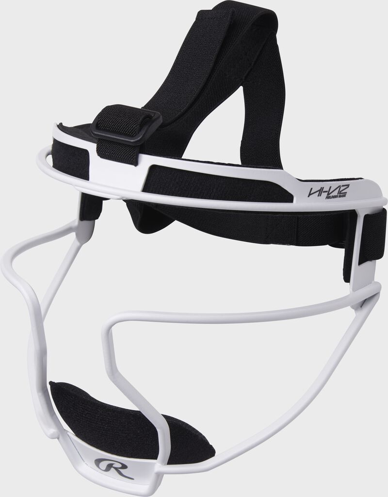 Rawlings Hi-Viz Youth Softball Fielders Mask - White