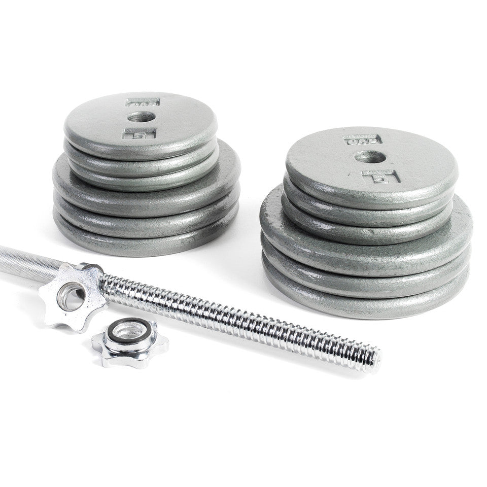 CAP Standard Regular 100 lb Weight Set