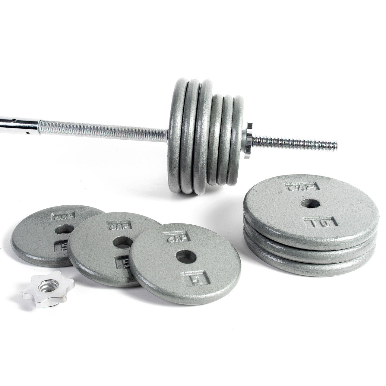 CAP Standard Regular 100 lb Weight Set
