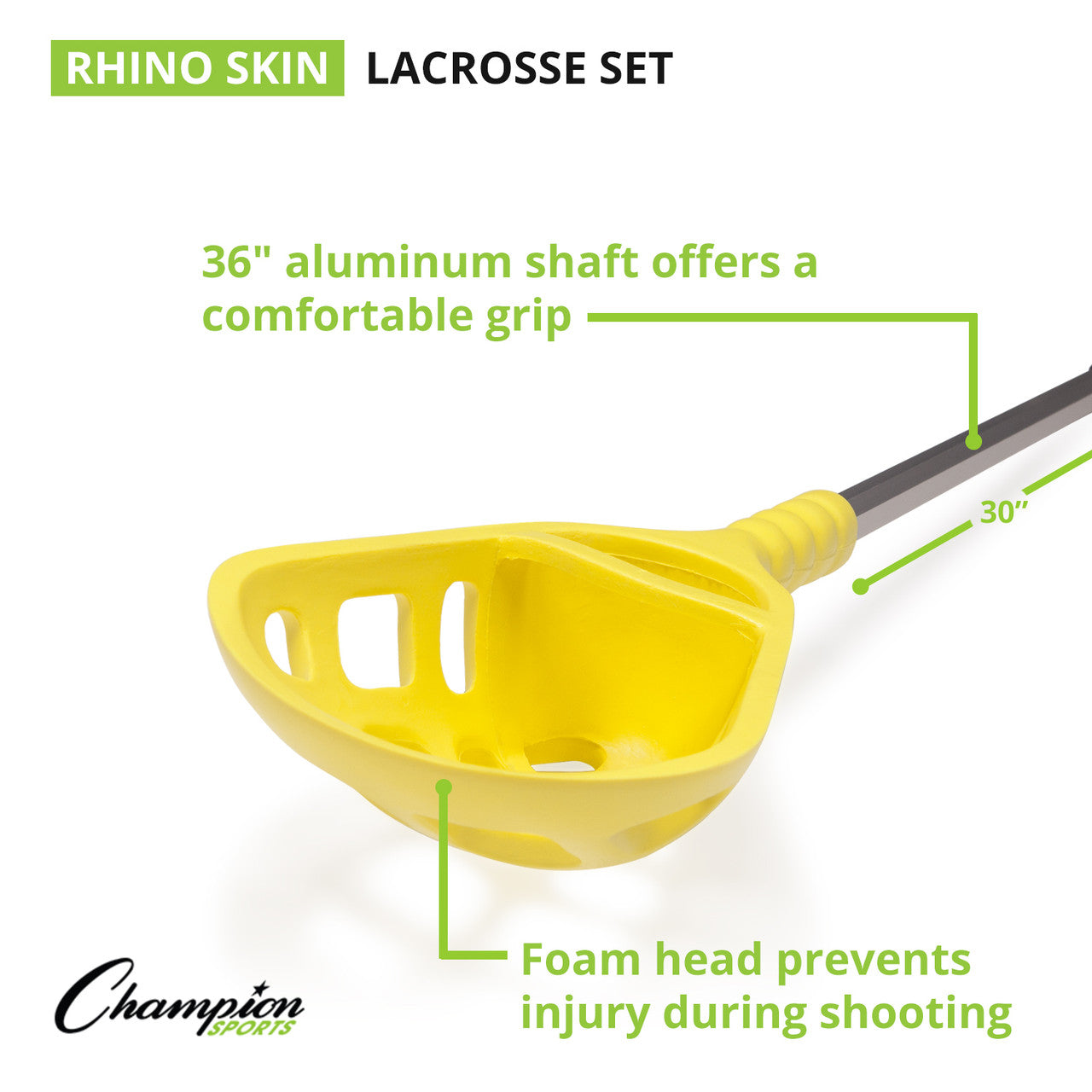 Rhino Skin® Lacrosse Set