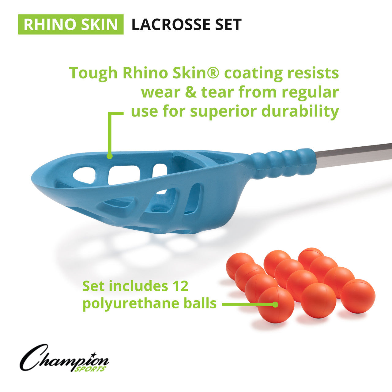 Rhino Skin® Lacrosse Set