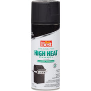 Flat Black 12 Oz. High Heat Spray Paint