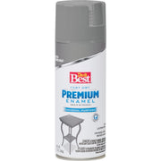 Premium Enamel 12 Oz. Gloss Spray Paint, Stone Gray