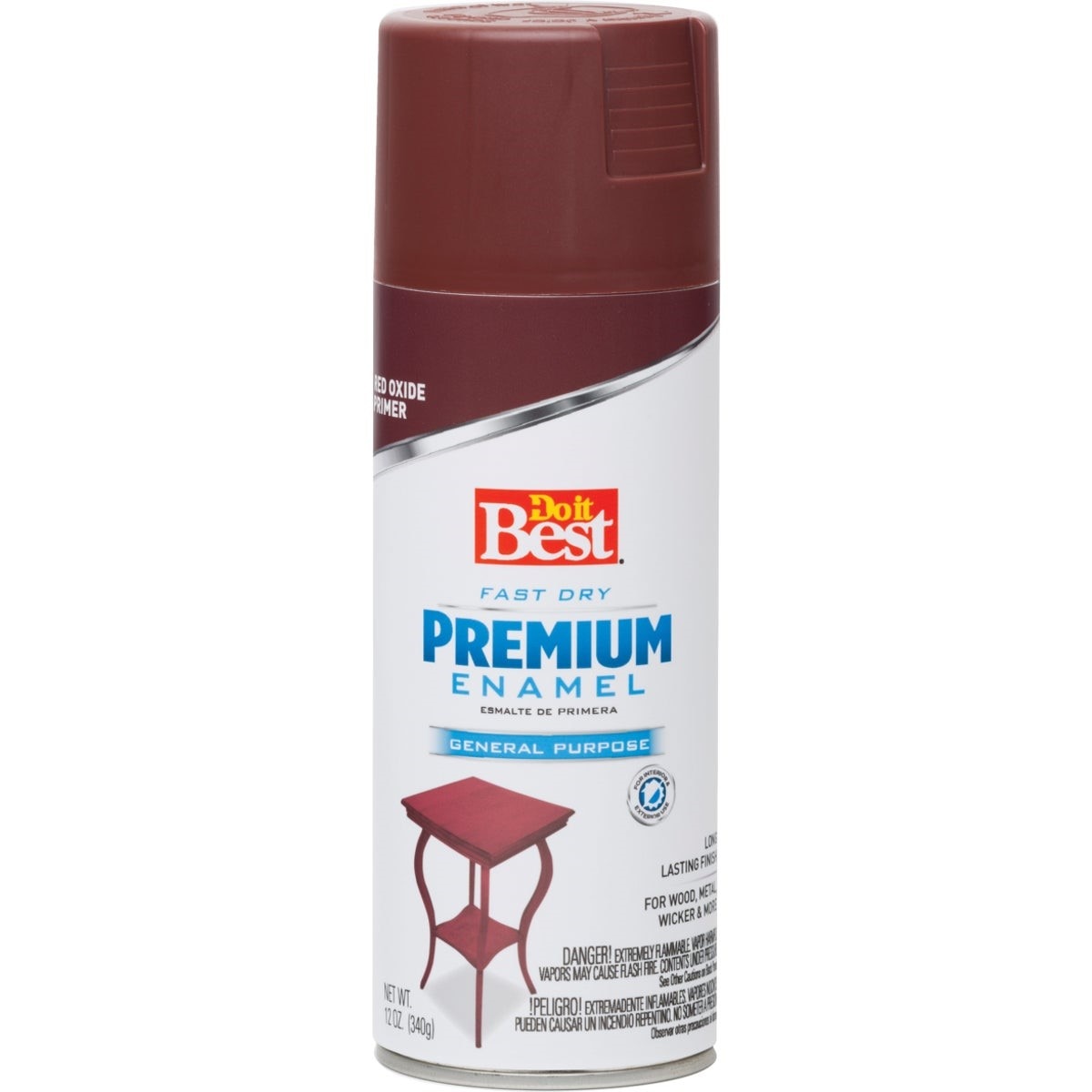 Premium Enamel Red 12 Oz. All-Purpose Spray Paint Primer
