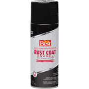 Rust Coat Gloss Black 12 Oz. Anti-Rust Spray Paint