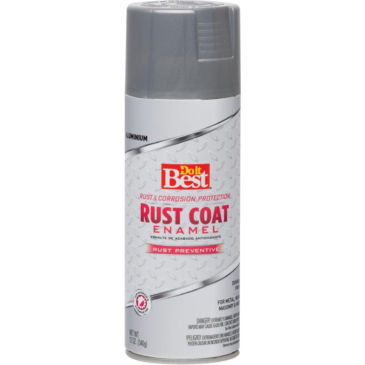 Rust Coat Gloss Aluminum 12 Oz. Anti-Rust Spray Paint