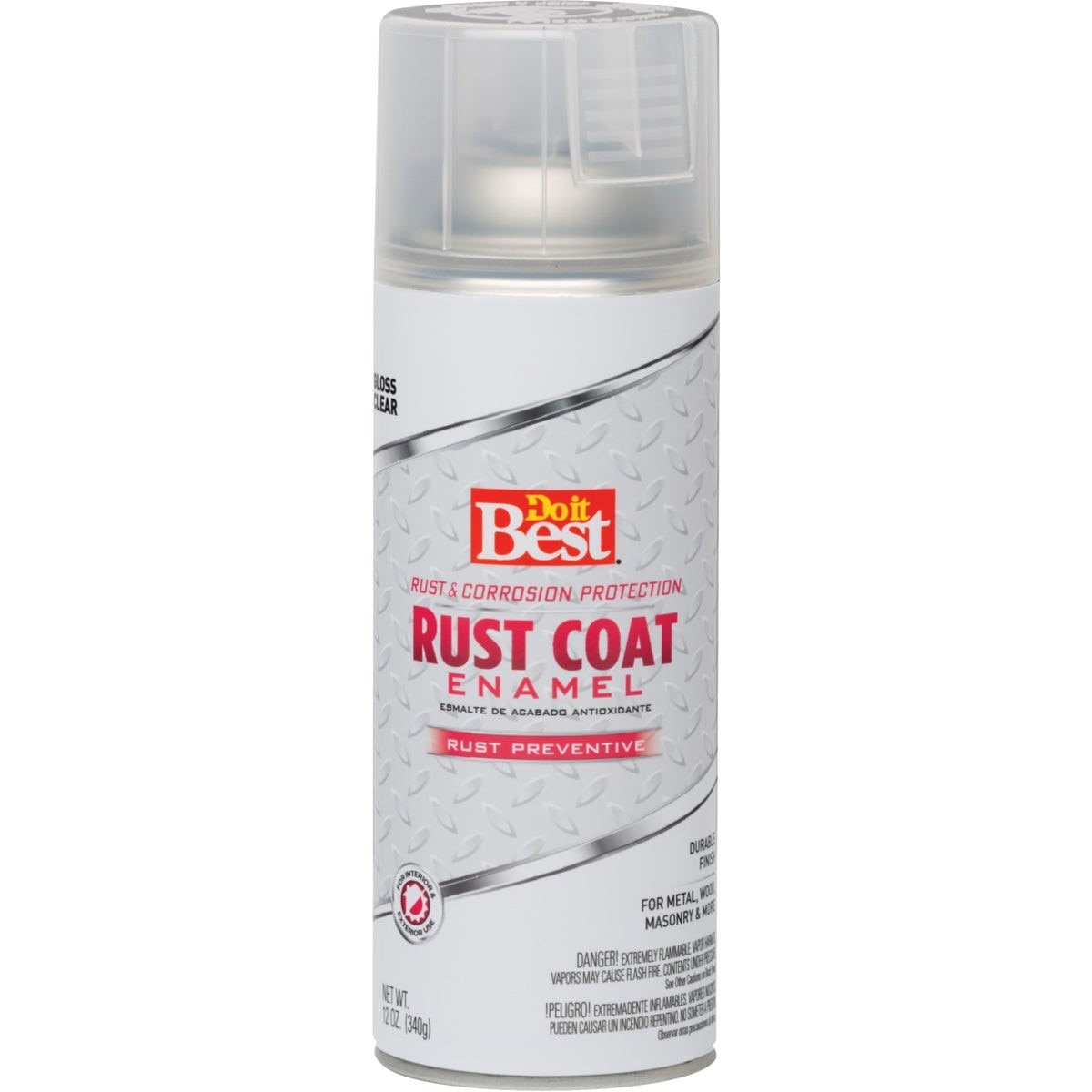 Rust Coat Gloss Clear 12 Oz. Anti-Rust Spray Paint