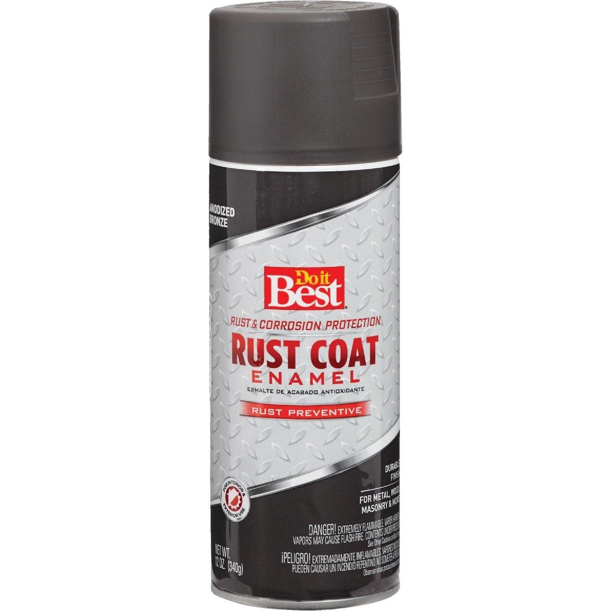 Rust Coat Gloss Anodized Bronze 12 Oz. Anti-Rust Spray Paint