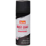 Rust Coat Satin Black 12 Oz. Anti-Rust Spray Paint