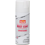Rust Coat Satin White 12 Oz. Anti-Rust Spray Paint
