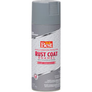 Rust Coat Gloss Medium Gray 12 Oz. Anti-Rust Spray Paint