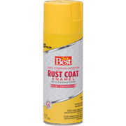 Rust Coat Gloss Bright Yellow 12 Oz. Anti-Rust Spray Paint