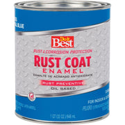 Rust Coat Oil-Based Gloss Enamel, Royal Blue, 1 Qt.