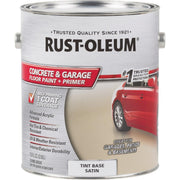 Rust-Oleum Concrete & Garage Floor Paint & Primer, 1 Gal., Tint Base