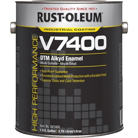 Coating, V7400, 1 gal, Light Tint Base, Gloss, Alkyd Enamel