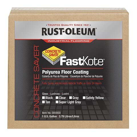Coating, FastKote & FastKote UV, 1 gal, Kit, Gray, Gloss