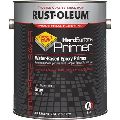 Primer, Primers & Basecoats, 1 gal, Kit, Gray, Flat, Floor