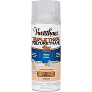 Varathane Triple Thick Satin Clear Spray Polyurethane, 11.25 Oz.