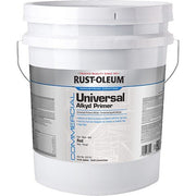 Primer, 5 gal, Metal Red, Flat, Universal, Alkyd