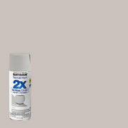 Rust-Oleum Painter's Touch 2X Ultra Cover 12 Oz. Satin Paint + Primer Spray Paint, Stone Gray