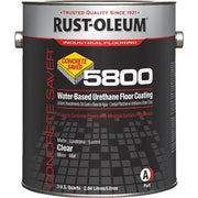 Coating, 5800, 1 gal, Kit, Matte Clear, Matte, Floor, Water