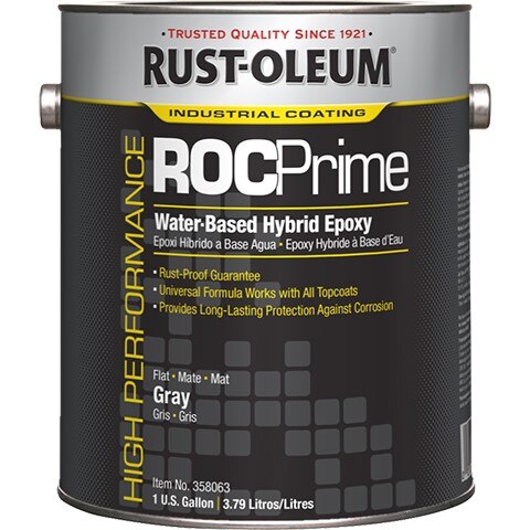 Primer, ROC Prime, 1 gal, Gray, Flat, High Performance