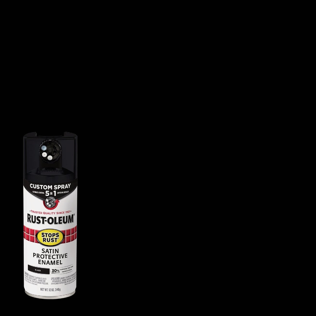 Rust-Oleum Stops Rust 12 Oz. Custom Spray 5 in 1 Satin Spray Paint