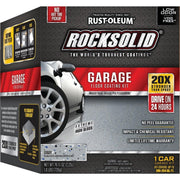Rust-Oleum RockSolid Low VOC Garage Floor Coating Kit, Gray, 76 Oz.