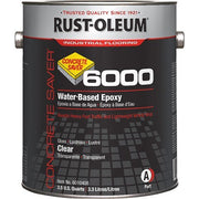 Coating, 6000, 1 gal, Clear, Gloss, Floor, Epoxy, Water
