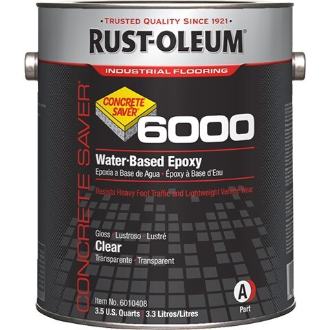 Coating, 6000, 1 gal, Silver Gray, Gloss, Floor, Epoxy