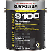 Coating, 9100, 1 gal, Safety Blue, Gloss, High Performance