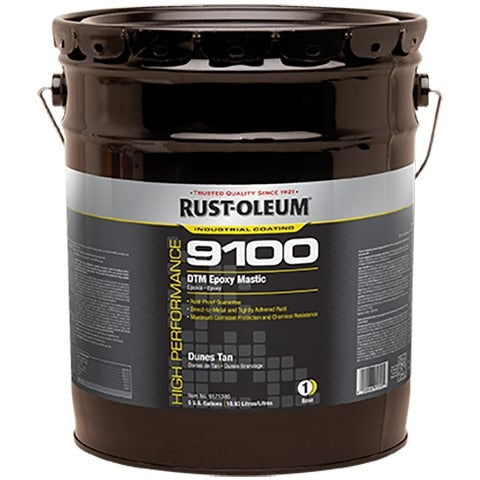 Coating, 9100, 5 gal, Dunes Tan, Gloss, High Performance
