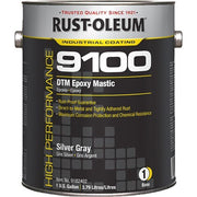 Coating, 9100, 1 gal, Silver Gray, Gloss, High Performance