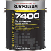 Paint, 7400, 1 gal, Safety Blue, Gloss, High Performance