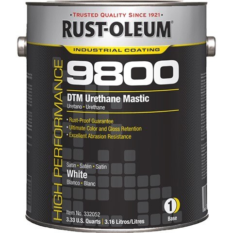 Coating, 9800, 1 gal, Safety Blue, Gloss, High Performance